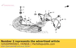 Qui puoi ordinare morsetto, cavo da Honda , con numero parte 32920MN5003: