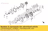 15430440030, Honda, rotor comp., oliefilter honda cg clr nx xlr 125 1989 1998 1999, Nieuw