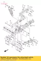 3D82217M0000, Yamaha, Arm 1 yamaha  xvs 950 1300 2007 2008 2009 2010 2011 2012 2014 2015 2016 2017 2018, Nieuw