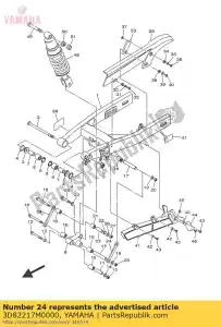 yamaha 3D82217M0000 rami? 1 - Dół