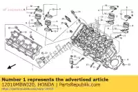 12010MBWJ20, Honda, tête assy.cylinder honda cbr  f rossi fr sport fs cbr600f 600 , Nouveau