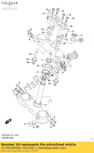 suzuki 5135649H40 máquina de lavar - Lado inferior