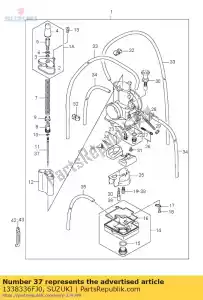 suzuki 1338336FJ0 spillo, a getto (6bgy - Il fondo