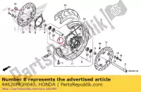 44620MGH640, Honda, collar, fr. axle distance honda vfr  f crosstourer x dtc fd xd dct vfr1200x vfr1200xd vfr1200xa 1200 , New