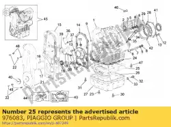 Here you can order the flange grey from Piaggio Group, with part number 976083: