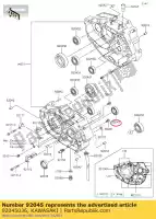 92045036, Kawasaki, roulement à billes, # 6905 z250-g2 kawasaki  d en er estrella gpz h2 h2r kdx kle klf klr klx kx ltd tengai 80 100 125 200 250 300 450 500 600 650 820 1000 1985 1986 1987 1988 1989 1990 1991 1992 1993 1994 1995 1996 1997 1998 1999 2000 2001 2002 2003 2004 2005 2006 2007 2009 2010 2011 2012 , Nouveau