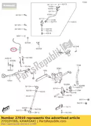 Qui puoi ordinare interruttore, freno da Kawasaki , con numero parte 27010Y006: