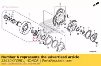 22630KYZ901, Honda, frizione unidirezionale comp interna honda  125 2019, Nuovo