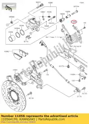 Here you can order the bracket,sensor en650bff from Kawasaki, with part number 110564199: