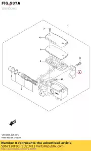 suzuki 5967110F00 uchwyt - Dół