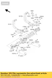 Here you can order the manifold-comp-exhaust zg1000-a from Kawasaki, with part number 391781106: