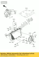 490160080, Kawasaki, cover-seal kawasaki z  d zx10r ninja j sx e k klz versys a f black edition abs zx1000 h z1000 1000 , Nieuw