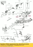 270161115, Kawasaki, lock-assy, ??seat strike zx1200-a kawasaki  er-6f er-6n gtr h2 h2r kle klz tr vn z zx zzr 600 636 650 750 900 1000 1200 1400 2000 2000 2001 2002 2003 2004 2005 2006 2007 2008 2009 2010 2011 2012 2013 2014 2015 2016 2017 2018 2019 2020 2021, Novo