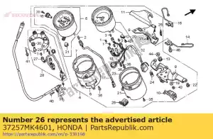 Honda 37257MK4601 ilhó, tacômetro - Lado inferior