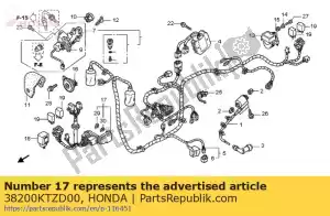 honda 38200KTZD00 boîte assy., fusible - La partie au fond