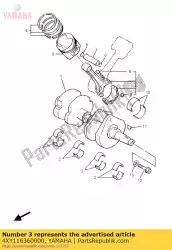 Aquí puede pedir pistón (0. 50mm o / s) de Yamaha , con el número de pieza 4XY116360000: