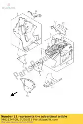 Qui puoi ordinare lato pannello r. Da Suzuki , con numero parte 9462124F00: