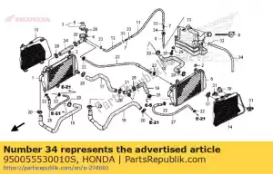 honda 950055530010S tube,5.3x300 - Bottom side