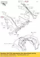 921720428, Kawasaki, vis, 5x18 vn1700b9f kawasaki  brute force vn vulcan 750 1700 2009 2010 2011 2012 2013 2014 2015 2016 2017 2018 2019 2020 2021, Nouveau