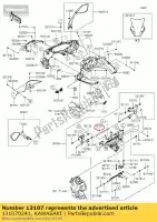 131070241, Kawasaki, arbre zx1000gbf kawasaki  z zx 1000 2011 2012 2013 2014 2015 2016 2017 2018 2019 2020 2021, Nouveau