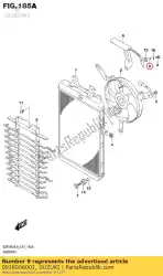 Here you can order the spacer 6. 2x8. 3x from Suzuki, with part number 0918006001: