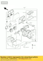 110121504, Kawasaki, tappo, aspirazione ex250-f2 kawasaki gpx zz r 250 1988 1989 1992 1994, Nuovo