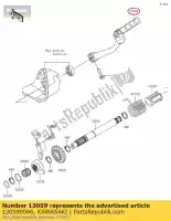 130590046, Kawasaki, patada de palanca kawasaki klx  c l d klx110 klx110l 110 , Nuevo