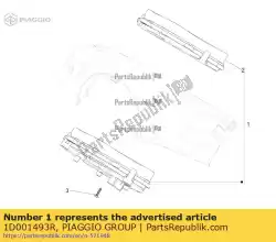 Tutaj możesz zamówić grupa instrumentów cyfrowych od Piaggio Group , z numerem części 1D001493R: