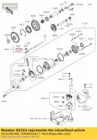 922100188, Kawasaki, écrou, 6 mm zx1000-c1 kawasaki  brute force er-6f er-6n gtr h2 h2r kfx kle klx klz kvf tr vn vulcan z zx zzr 230 250 300 360 450 650 700 750 800 900 1000 1400 1600 1700 2000 2004 2005 2006 2007 2008 2009 2010 2011 2012 2013 2014 2015 2016 2017 2018 2019 2020 2021, Nouveau