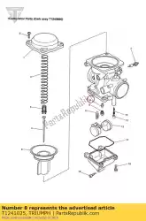 Here you can order the needle jet from Triumph, with part number T1241025: