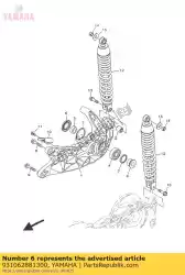 Ici, vous pouvez commander le joint huile auprès de Yamaha , avec le numéro de pièce 931062881300: