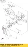 0910310379, Suzuki, parafuso, compasso de calibre suzuki  c dl dl v-strom gsf v-strom vl vz 650 800 1000 1200 1500 2005 2006 2007 2008 2009 2010 2011 2012 2014 2015 2016 2017 2018 2019, Novo