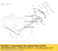 1B000881000VU, Piaggio Group, cobrir oberer kotflue vespa vespa gts zapm4520, rp8m45710,  zapm459l, zapma39l zapma3100, zapma3200 zapma3200, zapma3100 zapma3300 zapma3301, rp8m4581, rp8m45711, rp8m45715, rp8m45712, rp8m45717, rp8m45716, rpbm45842, rp8m45713, rp8m45721, rp8m45720, rp8m45719, rp8m4585, rp8m4, Novo