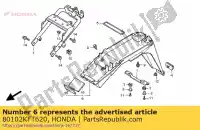 80102KFT620, Honda, garde-boue b, rr. honda clr cityfly  clr125 125 , Nouveau