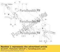 853047, Piaggio Group, stuur aprilia derbi piaggio  lbmc50100, lbmc50101 lbmc50200, lbmc50201 lbmm70100 sport city sport city one sr sr motard typhoon variant sport zapc506b zapm707e zd4cs5,  zdpsba00 zdpsg000 50 125 2008 2009 2010 2011 2012 2013 2016 2017 2018 2019 2020 2021 2022, Nieuw