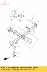 Here you can order the pin,dowel(296) from Yamaha, with part number 936061408100: