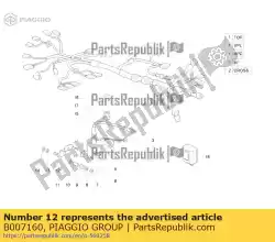 Here you can order the holder from Piaggio Group, with part number B007160: