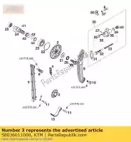 58036011000, KTM, engranaje del árbol de levas 34-t ktm  duke e egs exc rxc six sup super sx 350 400 620 1994 1995 1996 1997 2020, Nuevo