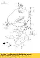 4410008F00Z7X, Suzuki, tank assy,fuel suzuki gsx 600 2001, New