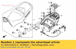 Aquí puede pedir tuerca, ajuste de faro de Honda , con el número de pieza 61304165013: