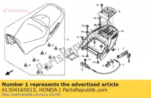 Honda 61304165013 tuerca, ajuste de faro - Lado inferior