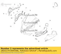 2B001541000XN6, Piaggio Group, carénage avant sx aprilia rsv rsv4 1100 racing factory abs zd4ke000 zd4kea00 zd4kea00, zd4kewa zd4keb00 zd4keu zd4keua1 zd4rkl00zd4rkl01 1000 1100 2015 2016 2017 2018 2019 2020 2021, Nouveau