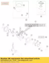 Aquí puede pedir kit de piston gr. I 690 duke12-14 de KTM , con el número de pieza 00050000224: