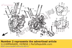Here you can order the no description available at the moment from Honda, with part number 11140MAAA00: