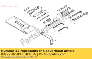 Honda 89227MN5000 wrench, eye, 10x12 - Bottom side