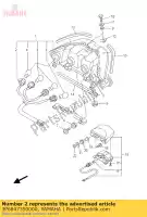 3P6847350000, Yamaha, conjunto de cabo yamaha fjr 1300 2006 2007 2008 2009 2010 2011 2014 2015, Novo