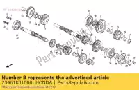 23461KJ1000, Honda, geen beschrijving beschikbaar op dit moment honda mtx 200 1985, Nieuw