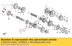 Qui puoi ordinare nessuna descrizione disponibile al momento da Honda , con numero parte 23461KJ1000: