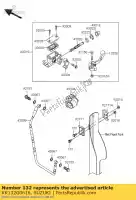 KK132G0616, Suzuki, boulon-bride-sm suzuki rm z vz 250 1600 2004 2005, Nouveau