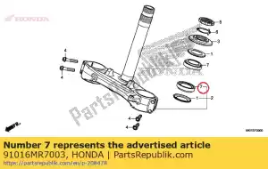 honda 91016MR7003 bearing, head pipe(ntn) - Bottom side